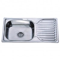 Мийка кухонна Zerix Z7642-08-180D (decor) (ZX1603)
