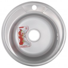 Кухонная мойка ZERIX Z490-06-170D (decor)