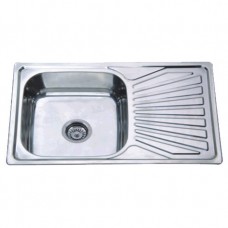 Мийка кухонна Zerix Z7848-08-180D (decor) (ZX1605)