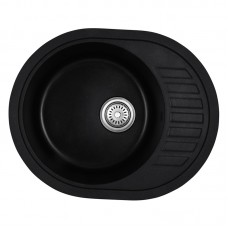 Мойка кухонная HAIBA HB8311-G226 BLACK 570x450x180 (HB0979)