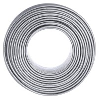Труба для теплого пола с кислородным барьером KOER PEX-A EVOH 16*2,0 (SILVER) (600 м) (KR2854)