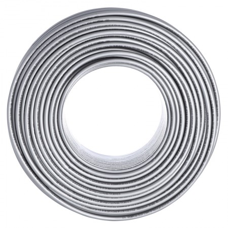 Труба для теплого пола с кислородным барьером KOER PEX-A EVOH 16*2,0 (SILVER) (600 м) (KR2854)