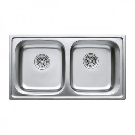 Мойка кухонная HAIBA 78x43 (decor) (HB0564)