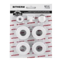 Комплект для радиатора 1/2" (без креплений) BITHERM SET-01 (BT0552)
