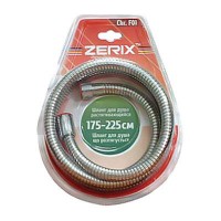 Шланг Zerix Chr.F01 розтяжний 175-225 см упаковка блістер (ZX0111)