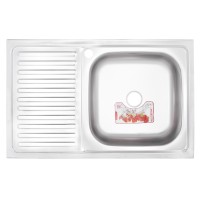 Мийка кухонна Zerix Z8050R-06-160MD (micro decor) (ZS0599)