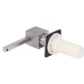 Дозатор для миючого засобу Lidz LK117 квадратний Brushed Steel (LDLK117BRU46399) - Фото 3