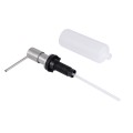 Дозатор для моющего средства Lidz LK118 круглый Brushed Steel (LDLK118BRU46400) - Фото 2