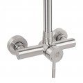 Душевая система для кабины Lidz Aria 1010 на одного потребителя (k35) LDARI1010NKS34934 Nickel - Фото 2