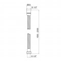 Шланг Lidz Niagara 12 1,5-2,0 м LDNIA12CRM35460 Chrome - Фото 1