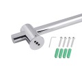 Душова стійка з тримачем універсальна Qtap Lepit 665 мм округла QTLEP82103OC Chrome - Фото 4