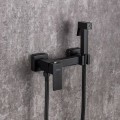 Набор для гигиенического душа Lidz Kubis 110 Black LDKUB110BLA46104 прямоугольный - Фото 6