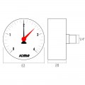 Манометр Icma 1/4