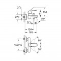 Смеситель для ванны Grohe Eurosmart Cosmopolitan 32831000 - Фото 1