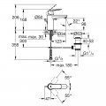 Смеситель для раковины Grohe Eurosmart Cosmopolitan 23325000 - Фото 1
