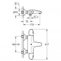 Змішувач термостатичний для ванни Grohe Grohtherm 1000 34155003 - Фото 1