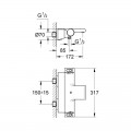 Змішувач термостатичний для ванни Grohe Grohtherm 2000 34464001 - Фото 1