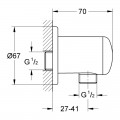 Подключение для шланга Grohe Relexa plus 28671000 - Фото 1