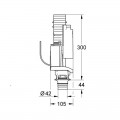 Сливной механизм для унитаза Grohe 38736000 - Фото 1