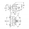 Смеситель для ванны Grohe Eurostyle 33591LS3 - Фото 1