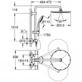 Душова система Grohe Euphoria XXL 26075000 - Фото 1