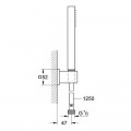 Душовий набір з тримачем, 1 режим струменя Grohe Euphoria Cube (27703000) - Фото 1