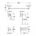 Набор аксессуаров Grohe Essentials 40344001 - Фото 6
