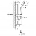 Душовий гарнітур Grohe Euphoria 110 Mono 27266001 - Фото 1