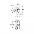 Смеситель для душа Grohe Eurodisc Joy 23430LS0 - Фото 1