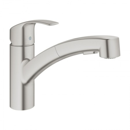 Змішувач для кухні з висувним виливом Grohe Eurosmart 30305DC1