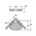 Полиця для ванної кімнати Grohe Bau Cosmopolitan Neutral (40664001) - Фото 1