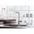 Змішувач для кухні з висувним виливом Grohe Essence New (30270000) - Фото 2