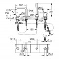 Смеситель для ванны Grohe Essence 19578001 - Фото 1
