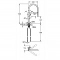 Змішувач для кухні з гнучким виливом Grohe Essence New (30294000) - Фото 1