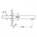 Излив для ванны Grohe Eurocube 13303000 - Фото 1