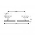 Тримач для рушників Grohe Bau Cosmopolitan Neutral (40459001) - Фото 1