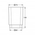 Стакан для зубних щіток Grohe Selection Cube (40783000) - Фото 1