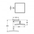 Косметичне дзеркало Grohe Selection Cube (40808000) - Фото 1