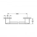 Поручень для ванной Grohe Selection Cube 40807000 - Фото 1