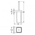 Ершик для унитаза Grohe Selection Cube 40857000 - Фото 1