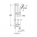 Душовий гарнітур Grohe New Tempesta Cosmopolitan 100 27929002 - Фото 1