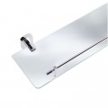 Полиця універсальна Qtap Liberty скляна 600 мм QTLIBCRM1153 Chrome - Фото 2