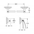 Набор аксессуаров Grohe Essentials 40775001 - Фото 4