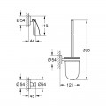 Набор аксессуаров Grohe Essentials 40407001 - Фото 4