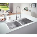 Мийка кухонна Grohe EX Sink K800 подвійна (90 cm) (31584SD0) - Фото 4