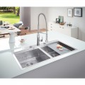 Мийка кухонна Grohe EX Sink K800 подвійна (90 cm) (31584SD0) - Фото 1