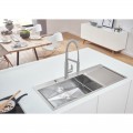 Мийка кухонна Grohe EX Sink K1000 (подвійне крило зліва) (31581SD0) - Фото 13