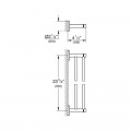 Подвійний тримач для рушників Grohe Essentials New (40802001) - Фото 1