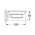 Мыльница Grohe Essentials 40444001 - Фото 3