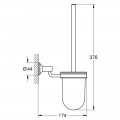 Ершик для унитаза Grohe Essentials Authentic 40658001 - Фото 1